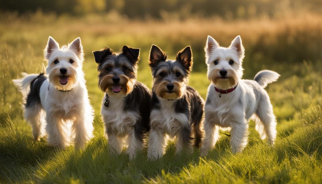 small and medium-sized terriers