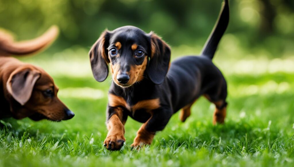 miniature dachshund socialization